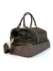 Victor & Hugo Paris Leren weekendtas "Andia" bruin - (B)50 x (H)35 x (D)25 cm