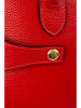Victor & Hugo Paris Leder-Henkeltasche "Luzd" in Rot - (B)31 x (H)24 x (T)16 cm