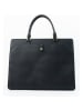 Christian Laurier Leder-Businesstasche "Nya" in Schwarz - (B)42 x (H)32 x (T)14 cm