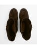 Marc O'Polo Shoes Skórzane kozaki "Perla" w kolorze brązowym