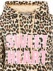 Zwillingsherz Hoodie "Sweet Heart Leo" crème/lichtbruin/lichtroze