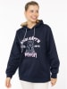 Zwillingsherz Hoodie "Ahoi Käpt´n" donkerblauw