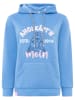 Zwillingsherz Hoodie "Ahoi Käpt´n" in Blau
