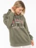 Zwillingsherz Bluza "Dog Life" w kolorze khaki