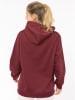 Zwillingsherz Hoodie "Happiness Vibes" bordeaux