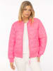 Zwillingsherz Steppjacke "Be Happy" in Pink