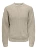 ONLY & SONS Sweter "Litus" w kolorze beżowym