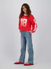 RAIZZED® Sweatshirt "Tarah" rood