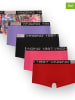 Vingino 5er-Set: Pantys in Rot/ Schwarz/ Pink