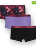 Vingino 3-delige set: boxershorts roze/paars/zwart