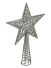 WellHome Kerstboompiek zilverkleurig - (H)38 cm