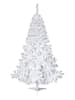 WellHome Künstlicher Weihnachtsbaum in Weiß - (H)150 cm