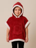WellHome Kerstponcho rood