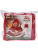 WellHome Kerstponcho rood