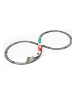 WellHome 39-delige set: decokersttrein meerkleurig - (B)698 cm