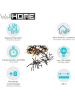 WellHome LED-Cluster-Lichterkette in Warmweiß - (L)208 cm