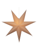 STAR Trading Gwiazda papierowa "Plain" w kolorze beżowym - Ø 90 cm