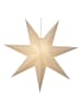 STAR Trading Papierstern "Plain" in Weiß - Ø 90 cm