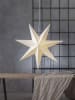 STAR Trading Papierstern "Plain" in Weiß - Ø 90 cm