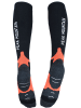 Peak Mountain Ski-/ Snowboardsocken "Achocks" in Schwarz/ Orange