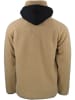 Peak Mountain Fleecejacke "Camay" in Hellbraun