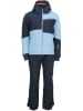 Peak Mountain 2tlg. Ski-/ Snowboardoutfit "Cardio" in Dunkelblau/ Hellblau