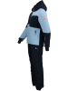 Peak Mountain 2tlg. Ski-/ Snowboardoutfit "Cardio" in Dunkelblau/ Hellblau