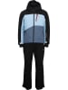 Peak Mountain 2-delige ski-/snowboardoutfit "Cerome" lichtblauw/blauw/zwart