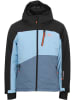 Peak Mountain 2tlg. Ski-/ Snowboardoutfit "Cerome" in Hellblau/ Blau/ Schwarz