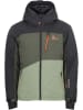 Peak Mountain 2-delige ski-/snowboardoutfit "Cerome" grijs/kaki