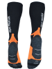 Peak Mountain Ski-/ Snowboardsocken "Chocks" in Schwarz/ Orange