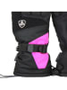 Peak Mountain Ski-/ Snowboardfingerhandschuhe "Miss" in Schwarz/ Pink