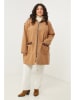 Curvy Lady Płaszcz przejściowy w kolorze jasnobrązowym