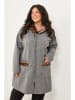Curvy Lady Übergangsmantel in Grau