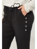Curvy Lady Broek zwart