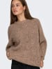 ONLY Pullover in Hellbraun