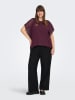 ONLY Carmakoma Bluse in Lila