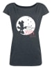 Nastrovje Potsdam Shirt "Minnie Mouse Moon" donkergrijs
