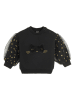 COOL CLUB Sweatshirt zwart/goudkleurig