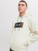 Jack & Jones Hoodie crème
