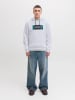 Jack & Jones Hoodie lichtgrijs