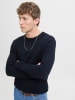 Jack & Jones Sweter w kolorze granatowym