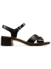Clarks Leren haksandalen "Sheer35 Strap" zwart