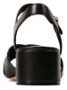 Clarks Leren haksandalen "Sheer35 Strap" zwart