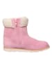 Clarks Leder-Boots "Crown Loop" in Rosa