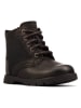 Clarks Leder-Boots "Heath Chard" in Schwarz