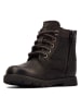 Clarks Leder-Boots "Heath Chard" in Schwarz