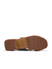 Clarks Leren slippers "Sivanne Walk" zilverkleurig