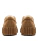 Clarks Leder-Schnürschuhe "Torhill Bee" in Beige