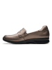 Clarks Leder-Mokassins "Ellowyn Penny" in Braun